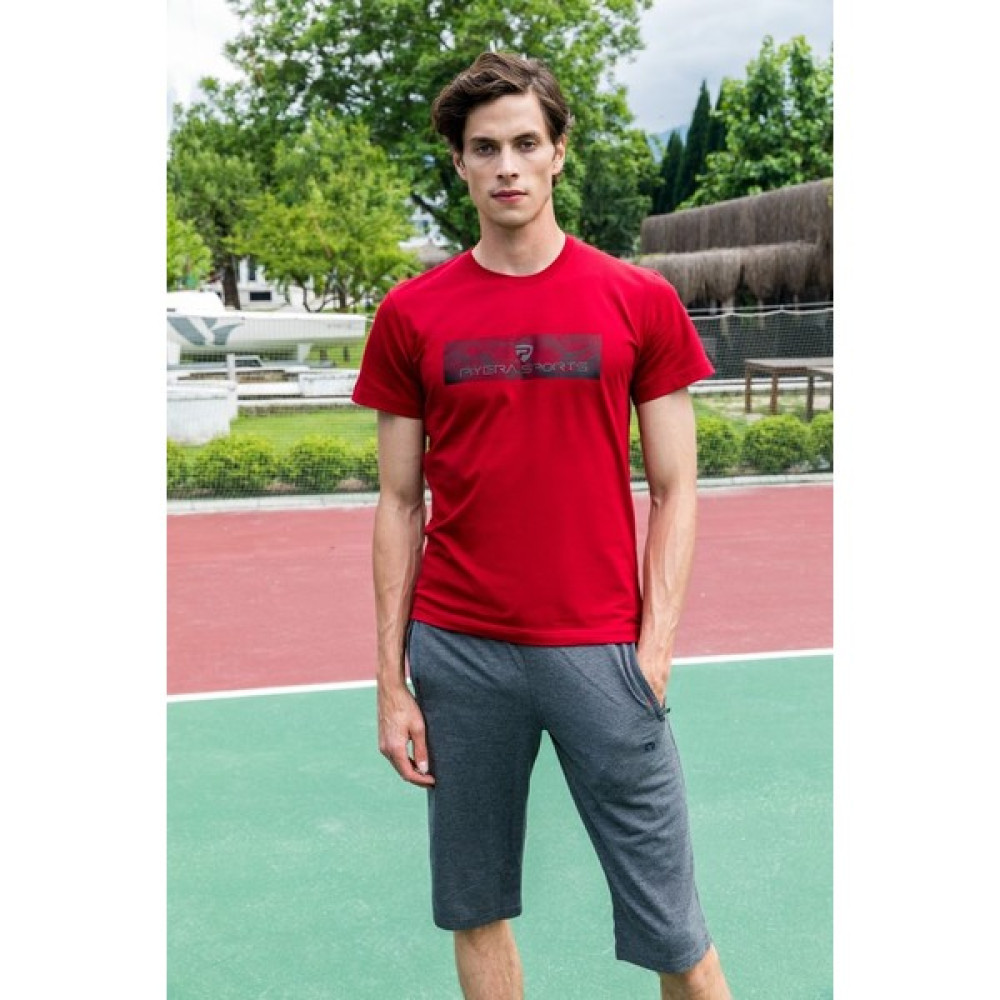 Piyera Bordo Erkek Kısa Kol Tişört Erkek T-shirt Fiyatı