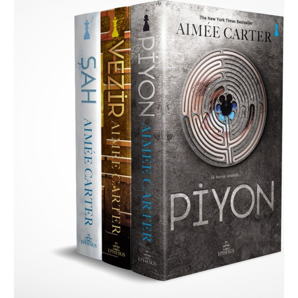 Piyon - Vezir - Şah (3 Kitap Set Ciltli) - Aimee Carter Macera Fiyatı
