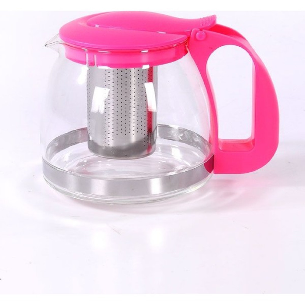 Piyop Çelik Süzgeçli Cam Demlik 1100 Ml Çay / Çaydanlık Setleri Fiyatı