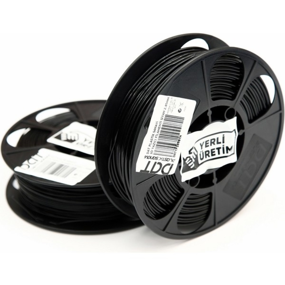 PLA 3D Filament - Siyah 1.75MM Filament Fiyatı