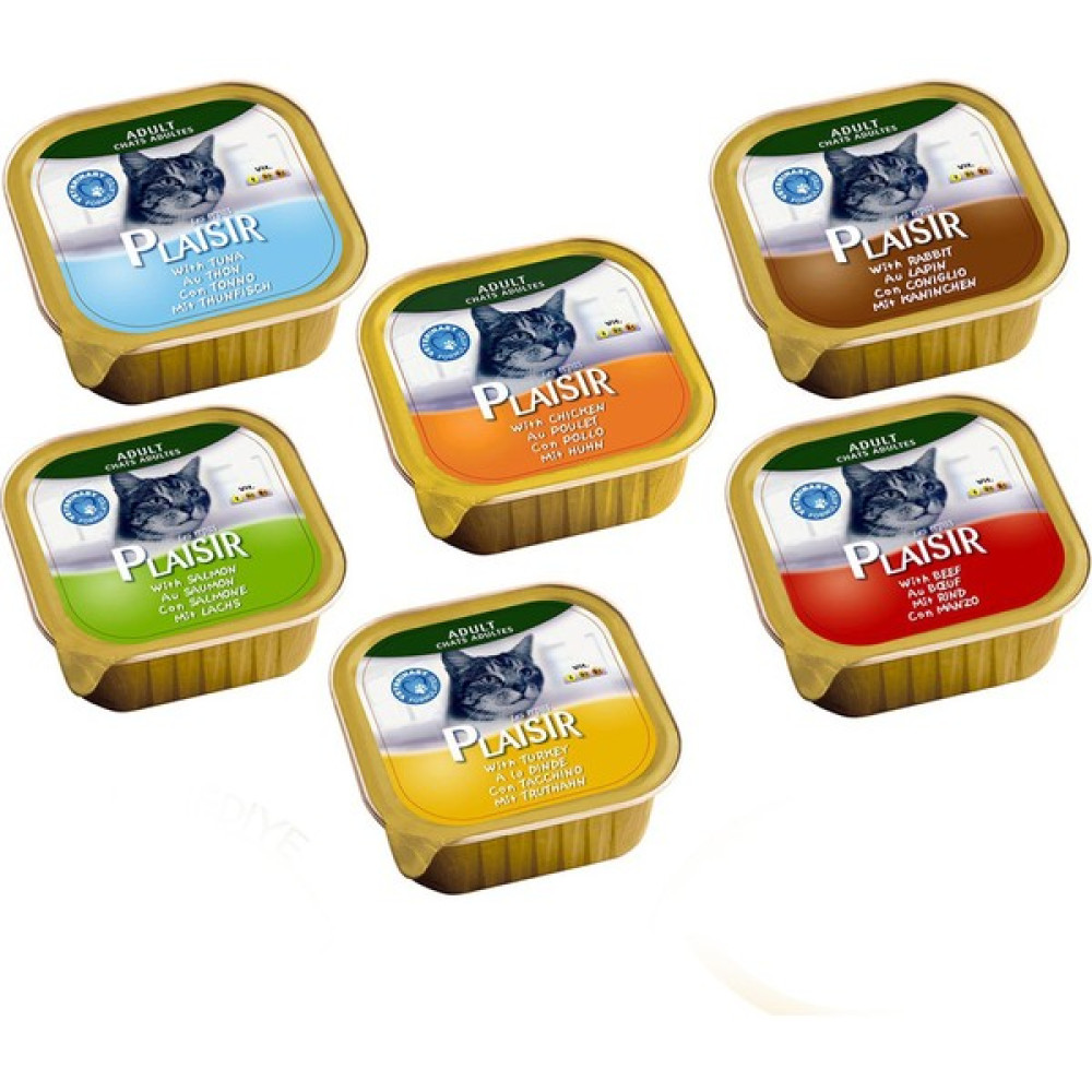 Plaisir 32'li Karışık Pate Yetişkin Kedi Maması 100 Gr Evcil Hayvan Ürünleri Fiyatı