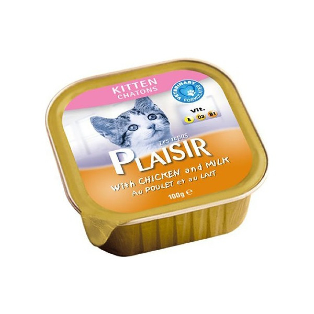 Plaisir Kitten Chatons Sütlü Yaş Mama Tavuklu Yavru Kedi Konservesi Evcil Hayvan Ürünleri Fiyatı