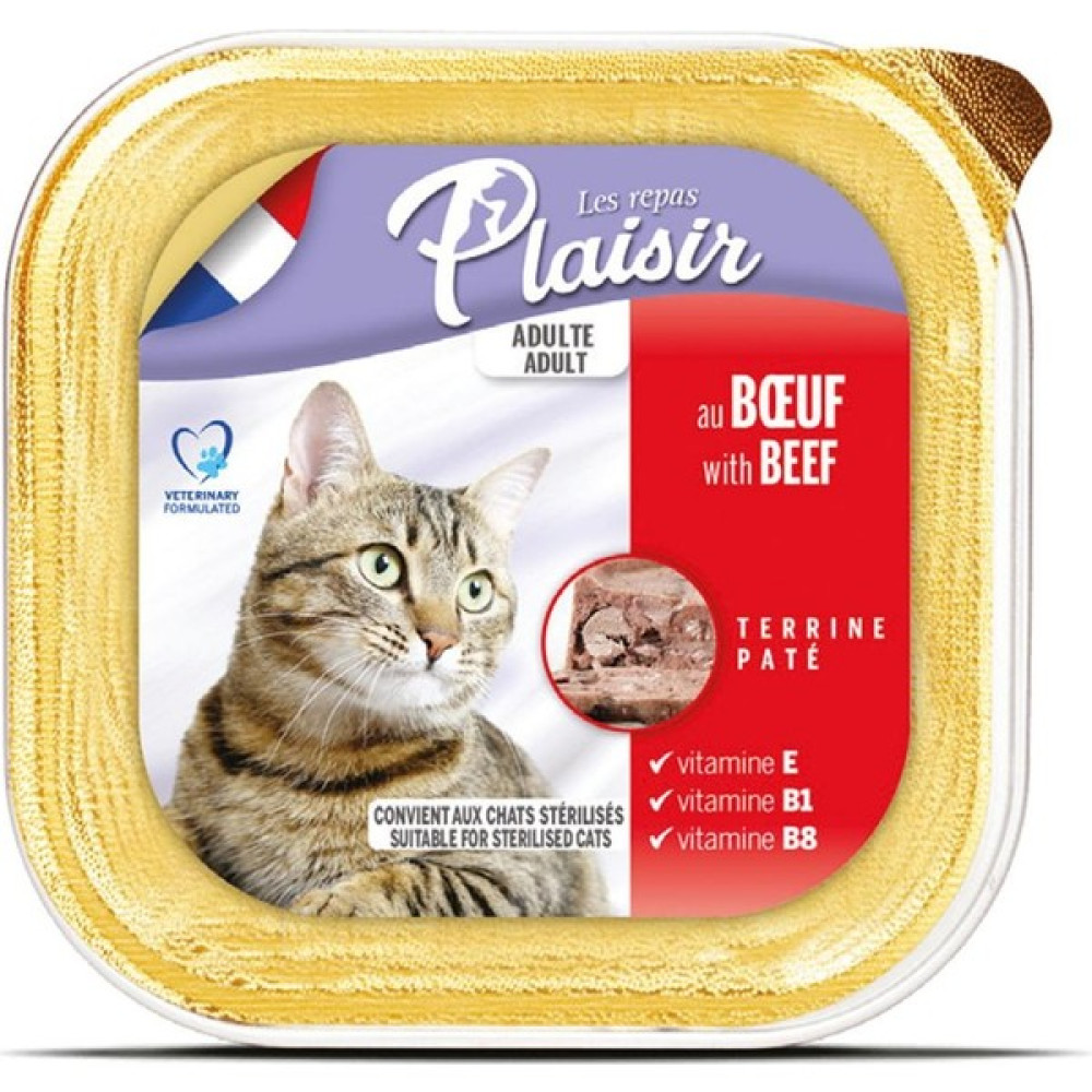 Plaisir Pate 100 gr Sığır Etli 1 Adet Yaş Kedi Maması Oto Boyaları Fiyatı