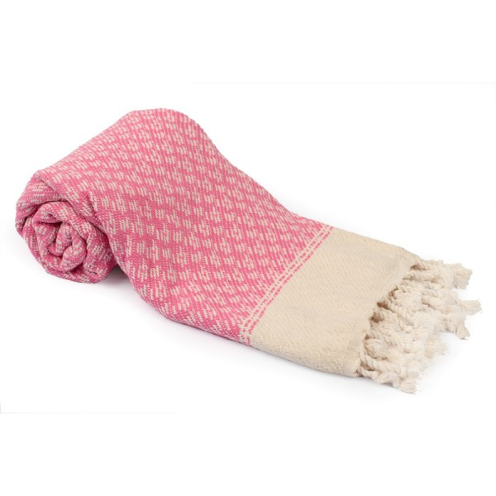 Plaj Dükkanı Yıldırım Peştemal Plaj Havlusu Sauna Yoga Fitness - 100 x 180 cm - Pembe Plaj Havlusu Fiyatı