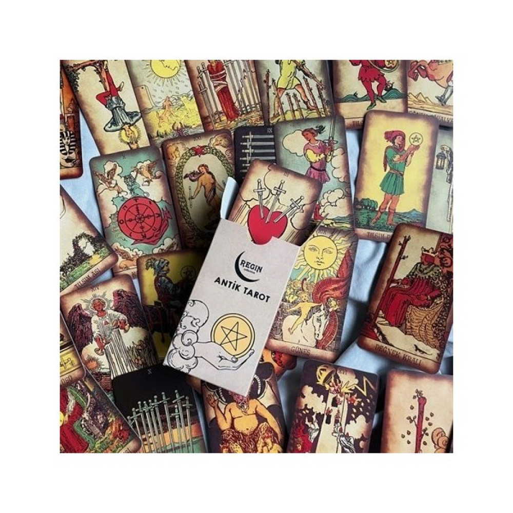 Planet Butik 78 Kartlı Regin Antik Tarot Destesi Oyun Takımları Fiyatı