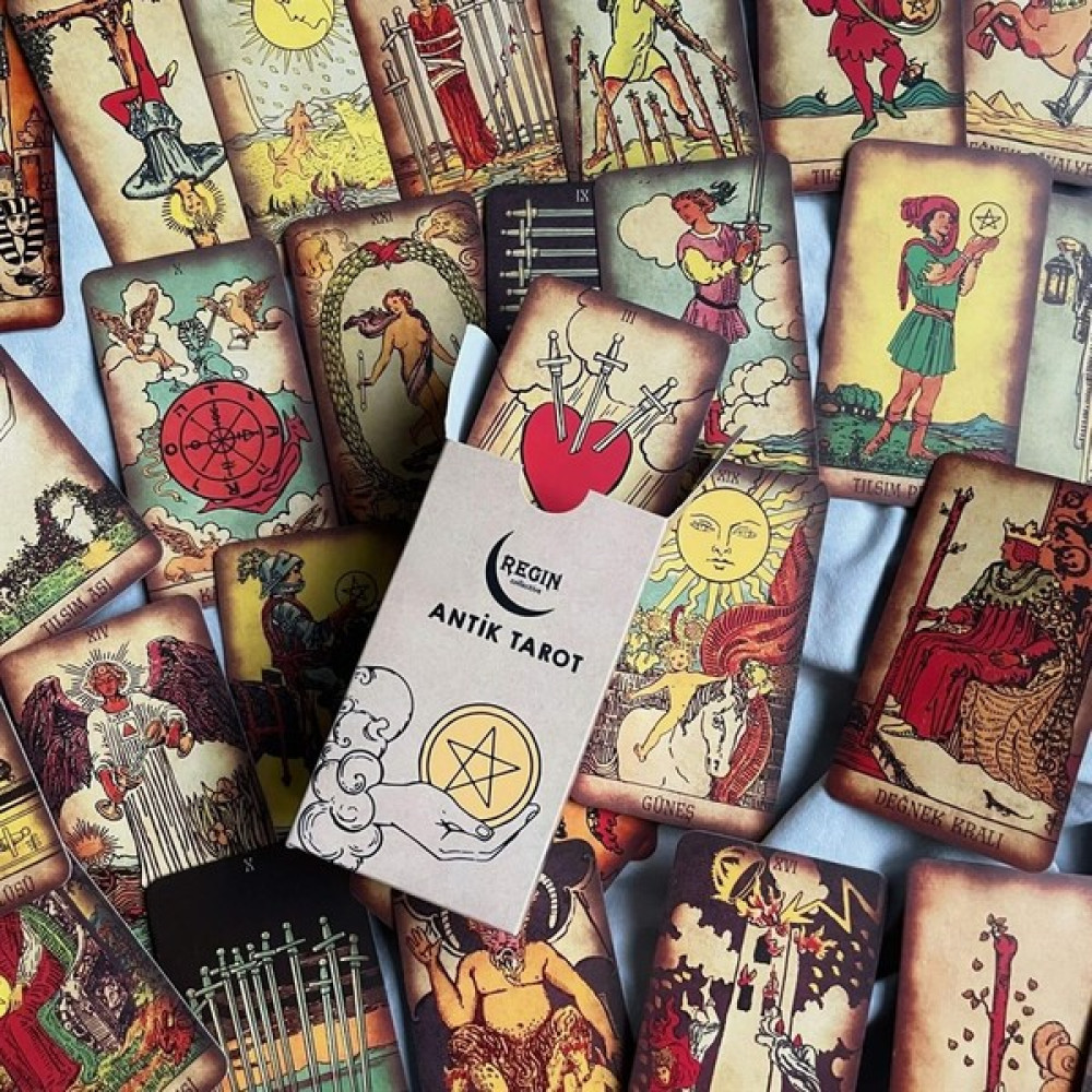 Planet Butik 78 Kartlı Regin Tarot Destesi Oyun Takımları Fiyatı