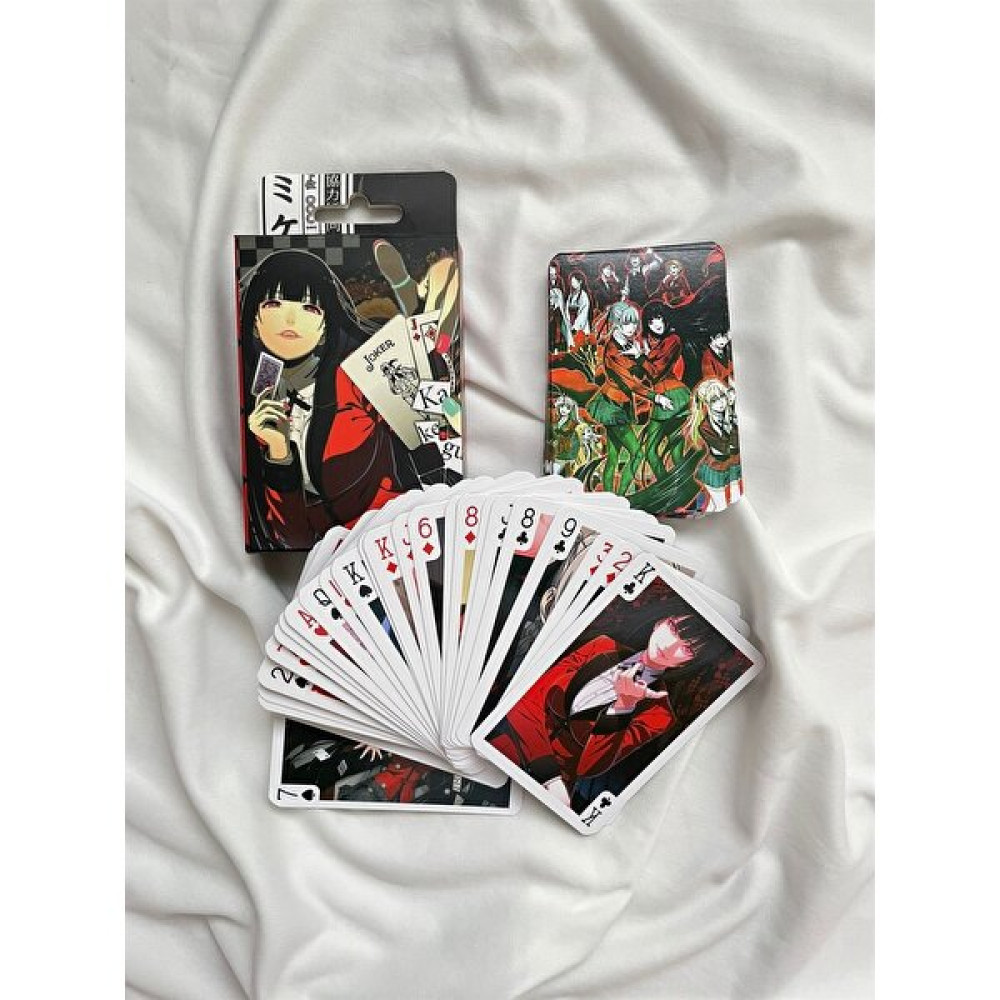 Planet Butik Anime Kakegurui Iskambil Poker Kartı Oyun Takımları Fiyatı