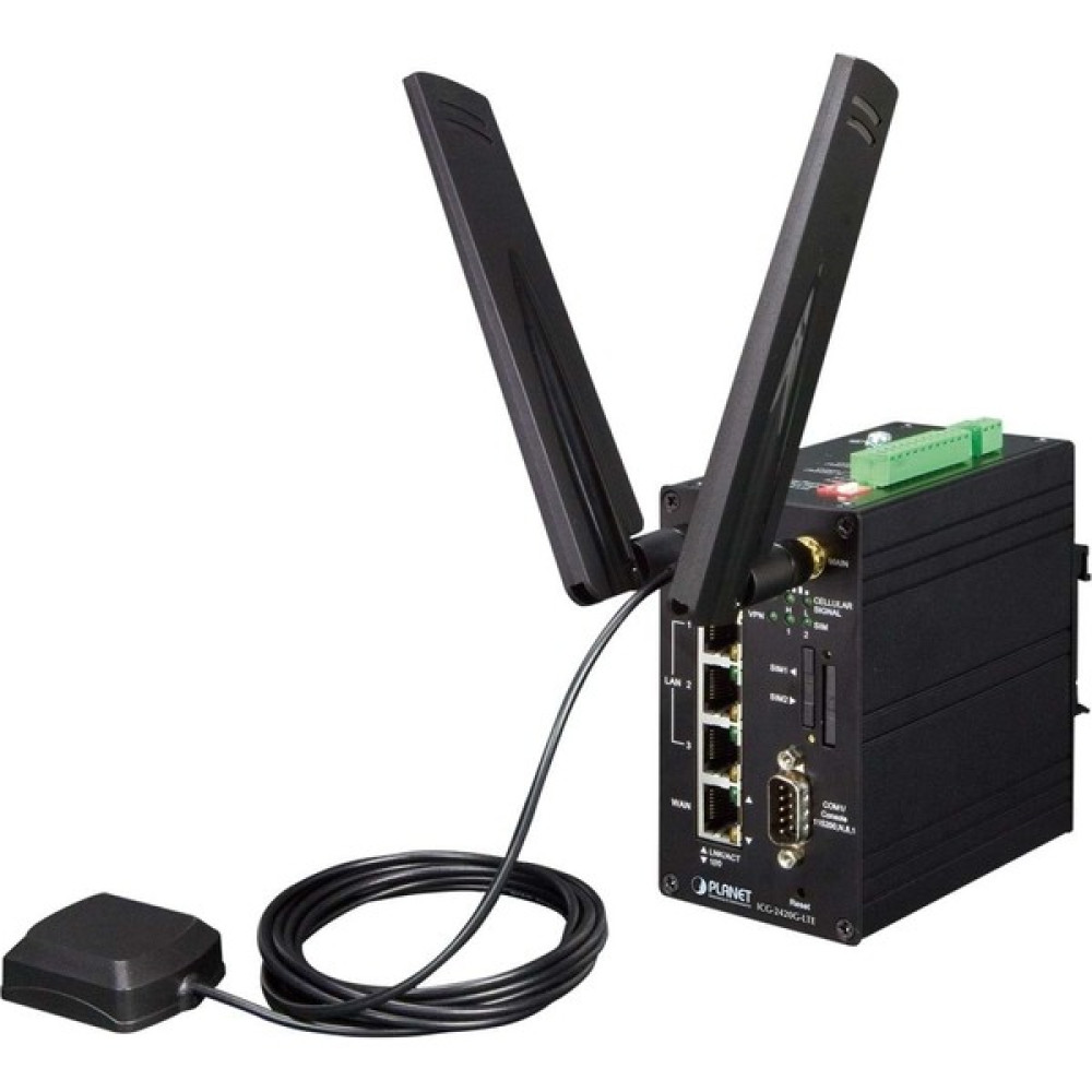 Planet Industrial 4g Lte Cellular Gateway With 4-Port 10/100TX (2 Sım Card Slots, 2 RS232, 1 RS485, Dı/do, Oto Boyaları Fiyatı