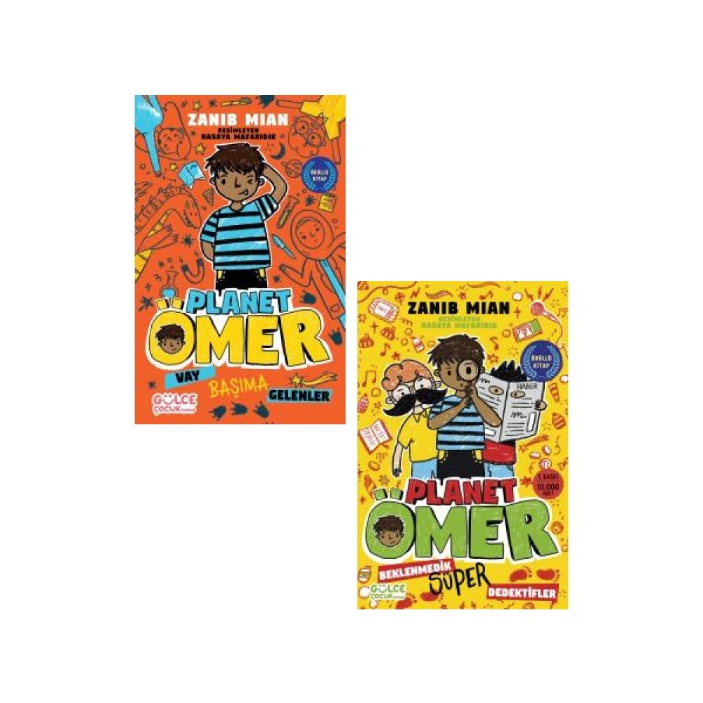 Planet Ömer 2 Kitap Set - Zanib Mian Çocuk Öykü Fiyatı