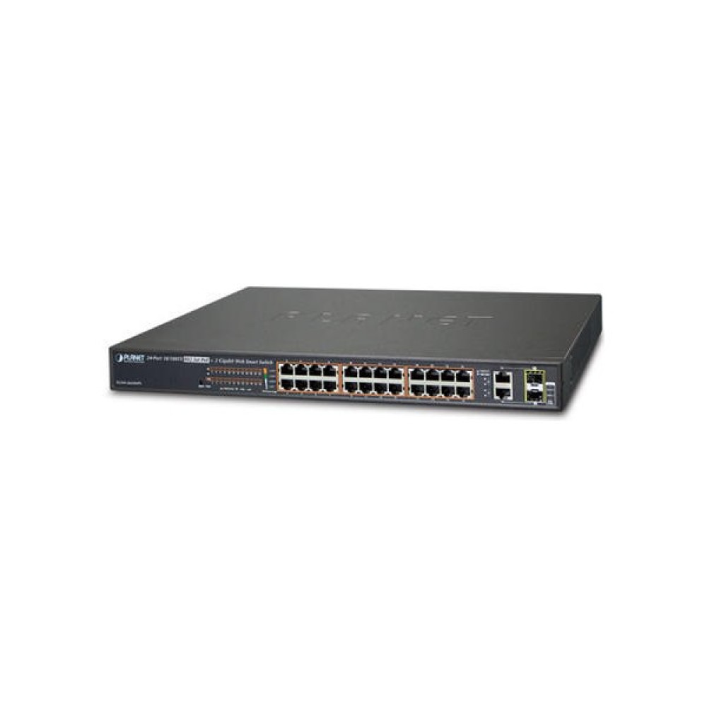 Planet PL-FGSW-2624HPS4 24 Port 10/100BASE-T Poe+ 2 Port Gigabyte 2 Port Sfp 420W Poe Switch Oto Boyaları Fiyatı