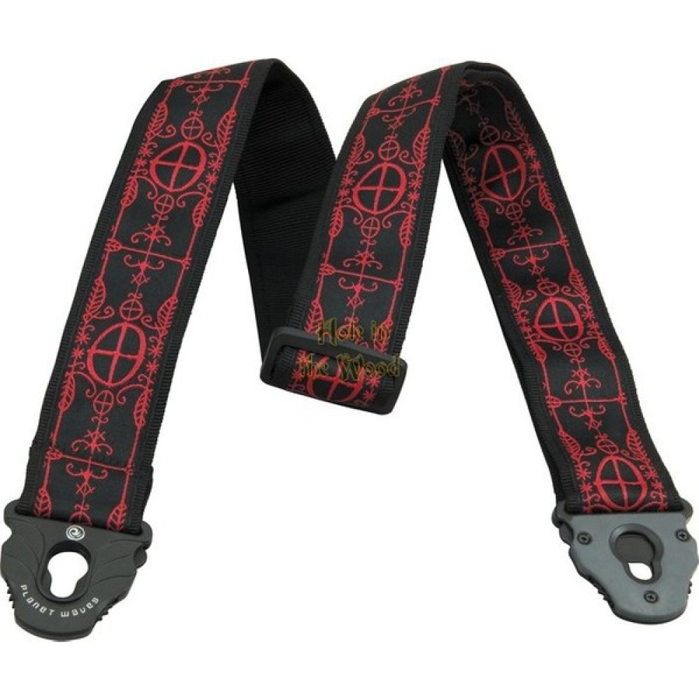 Planet Waves Planet Lock Straps Lock Woodoo - 50Pla12 Kilitli Gitar Askısı Müzik Aleti Aksesuarları Fiyatı