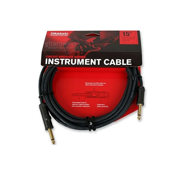 Planet Waves Pwag15 Devre Kesicili Kablo Müzik Aleti Aksesuarları Fiyatı