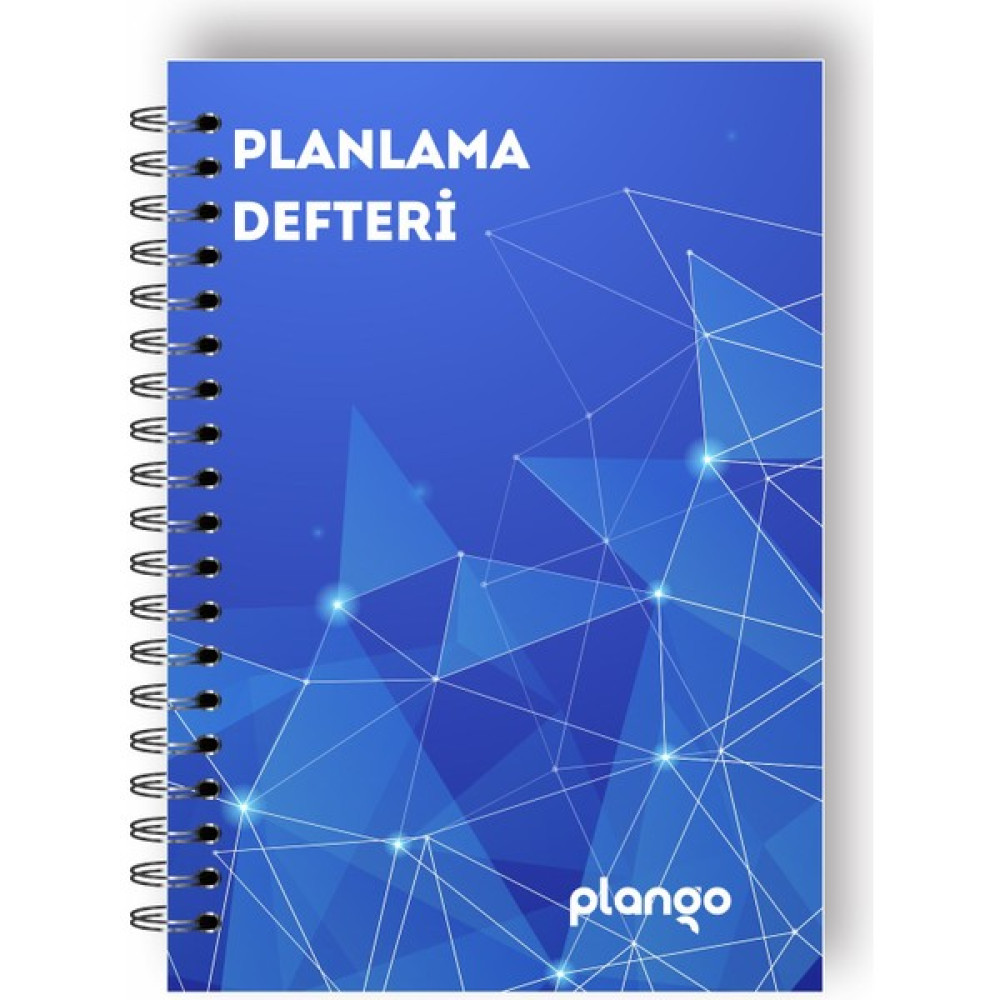 Plango Mavi Işıklar Günlük Planlayıcı Defter - Daily Planner - Ders Çalışma Planlayıcı Defteri - Planlama Defteri Spiralli Defter Fiyatı