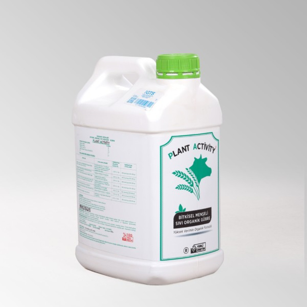 Plant Activity Organik Sıvı Gübre 10 Litre Gübre Fiyatı