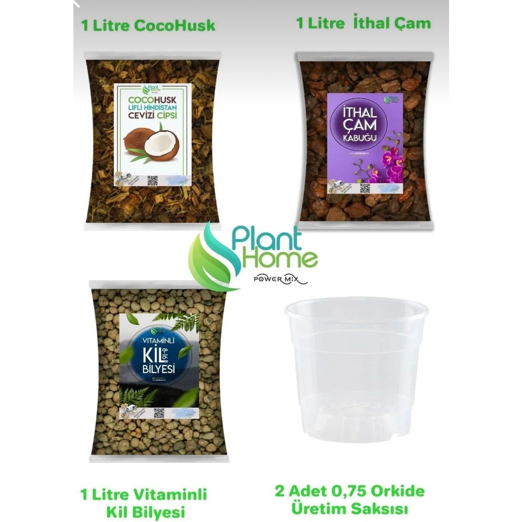 Plant Home Power Mix Orkide Toprağı Değişim Seti 2 Orkide Diğer Fiyatı
