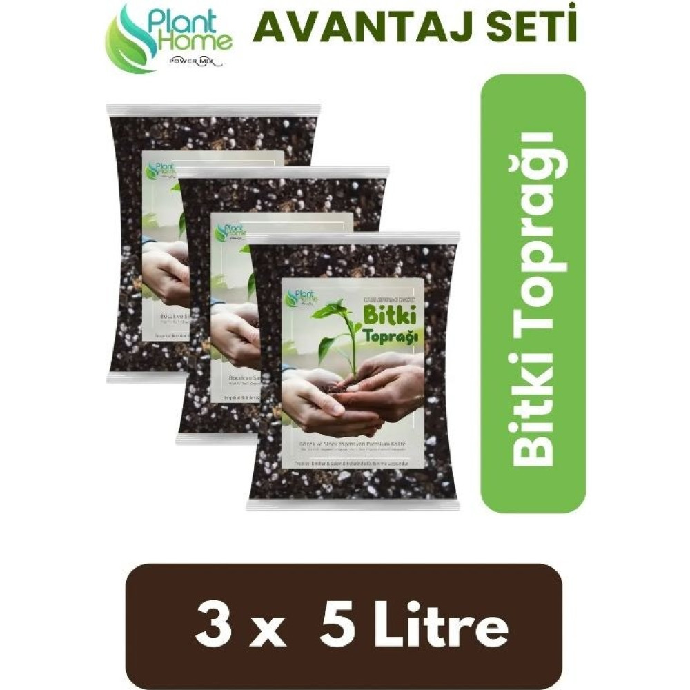 Plant Home Powermix 15 Litre Premium Bitki Toprağı- Böcek Sinek Yapmayan Karışım SSD / Solid State Drive Fiyatı