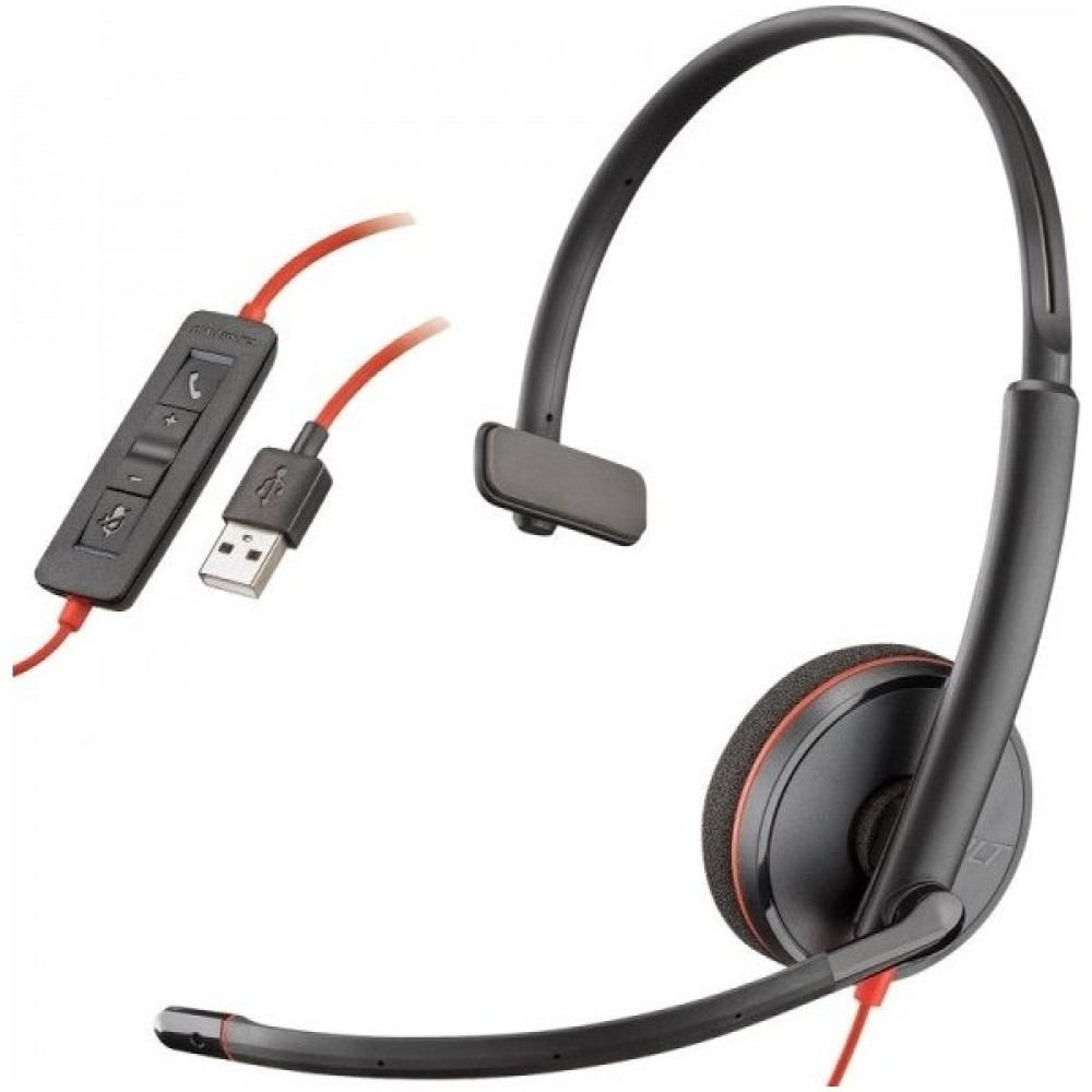 Plantronics 209744-101 Blackwire Uc-Kulaklık C3210 Kulak Üstü Kulaklık Fiyatı