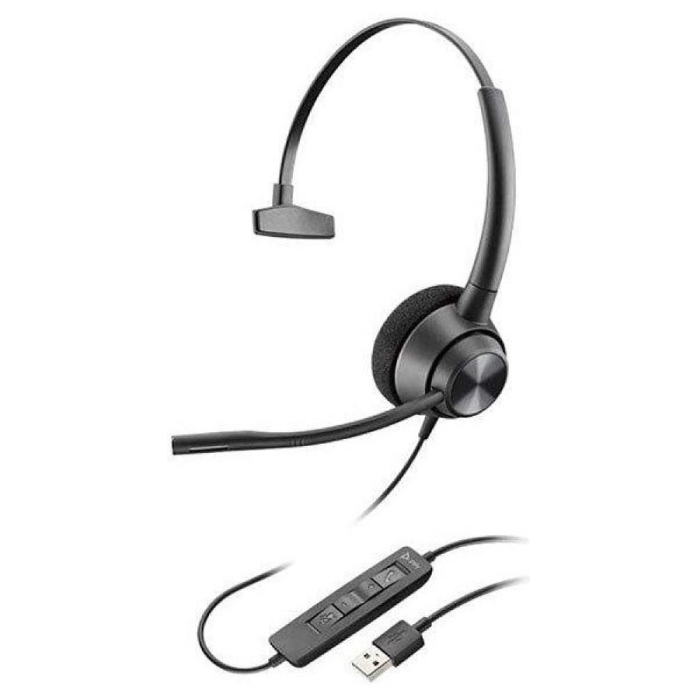 Plantronics Encorepro 310 Tek Taraflı Kablolu Usb-A Kulaklık - Siyah Kulak Üstü Kulaklık Fiyatı