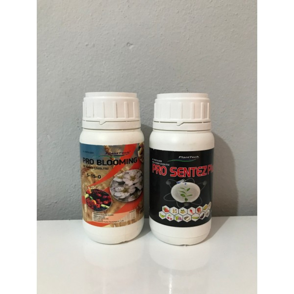 PlantTech Çiçeklendirici + Besleyici Bir Arada 2x (250 Cc) Sıvı Gübre, Bitki Besini Besleyici Sentez + Blooming Bitki Fiyatı