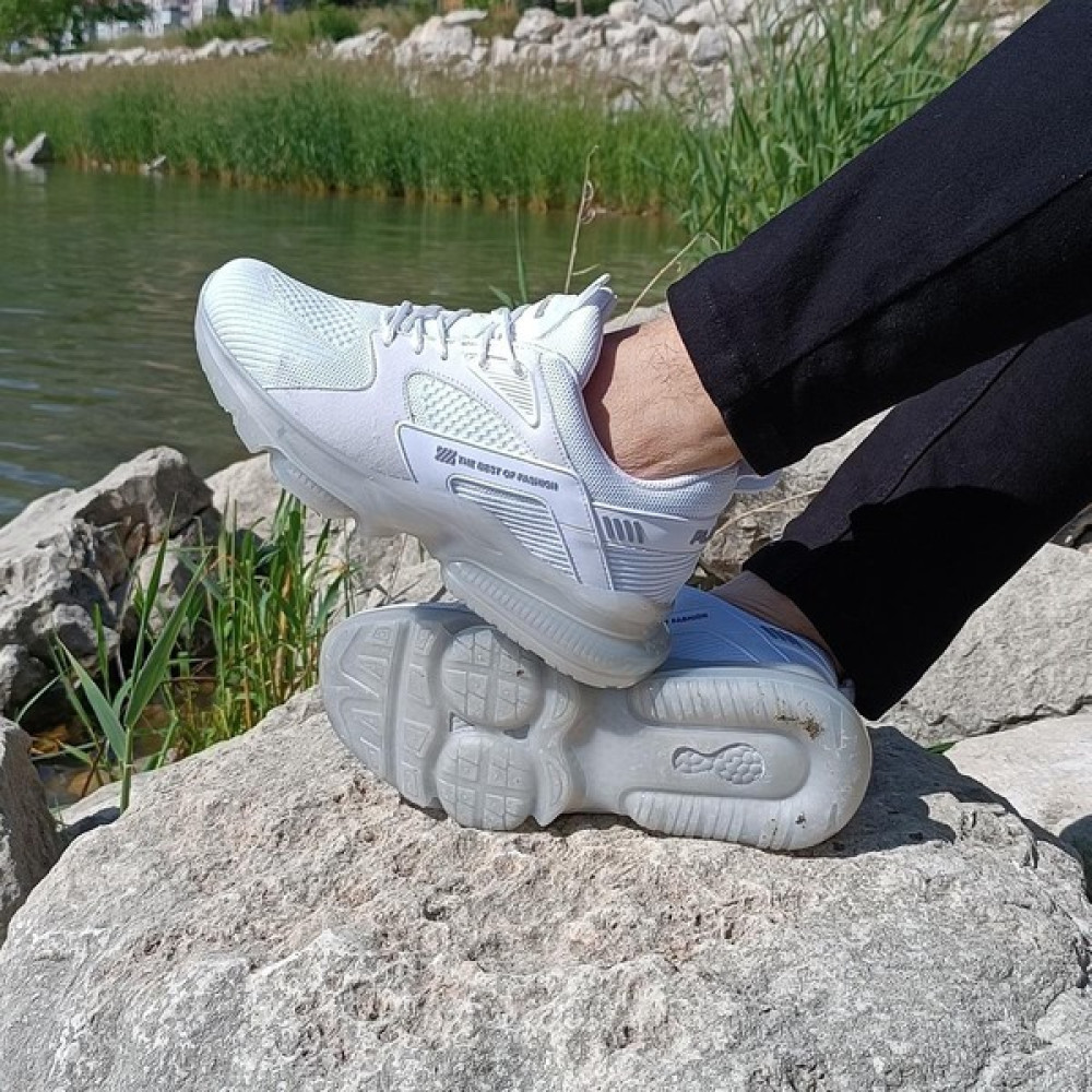 Plarıum 040 Beyaz Memoryfoam Air Tabanlı Spor Ayakkabı Trekking Ayakkabısı & Botu Fiyatı