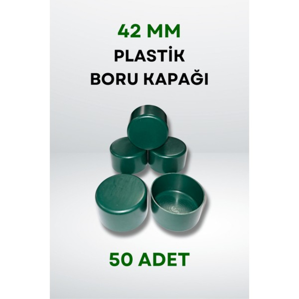 Plastik Boru Kapağı 42 MM (50 Adet) - Yeşil Oto Boyaları Fiyatı