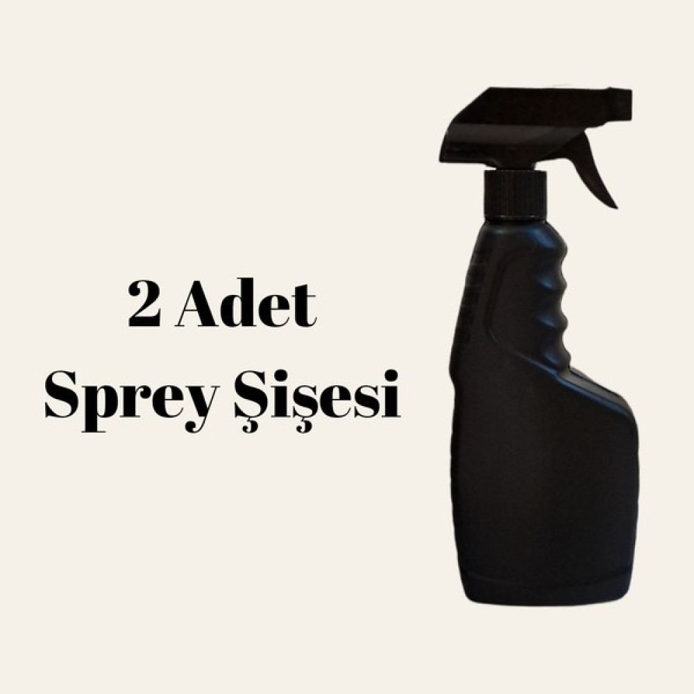 Platin 2 Adet Fısfıs Boş Sprey Şişesi Tabancalı Sprey Şişe 500 Ml - 1 - Siyah Hijyen ve Temizlik Fiyatı