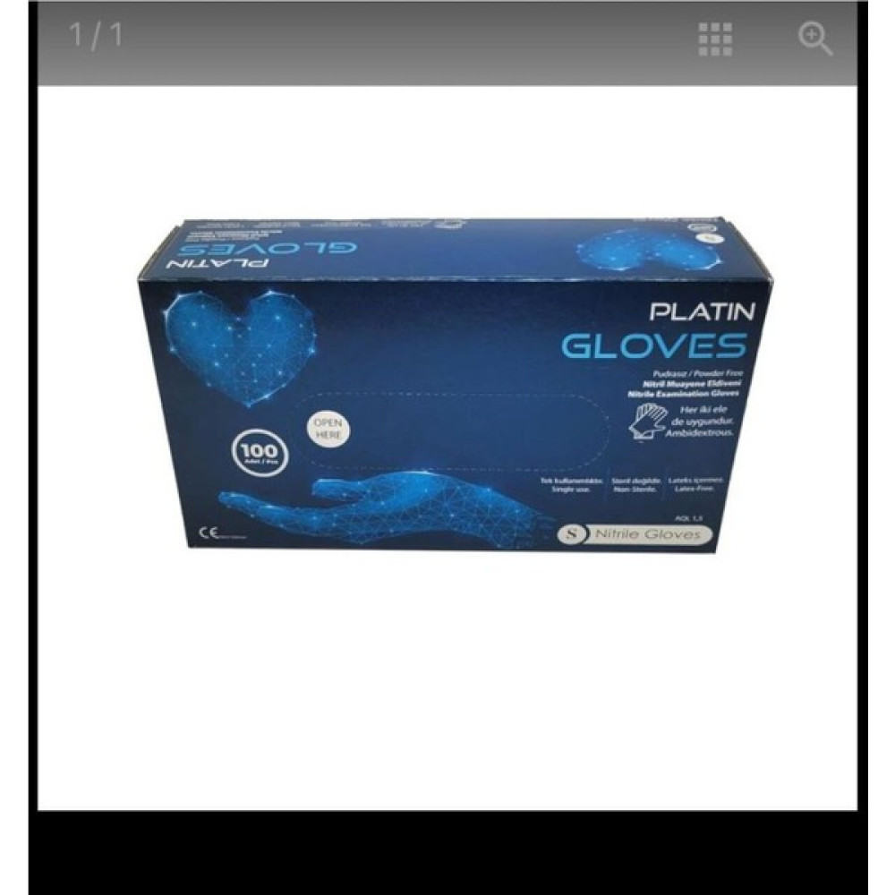 Platin Gloves Mavi Nitril Eldiven 5 Kutu 500 Adet M Beden Oto Boyaları Fiyatı