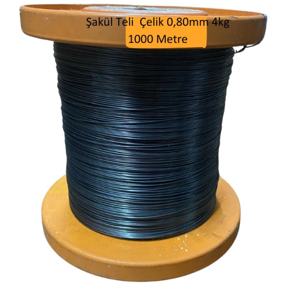 Platin Hırdavat Şakül Teli Çelik 0,80MM 4kg ( 1000 Metre ) Oto Boyaları Fiyatı