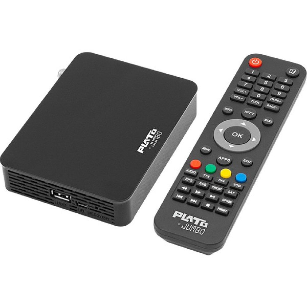 Plato Jumbo Linux Tabanli Ethernet Girişli Ip Tv Uydu Alicisi (Youtube-Wifi-Dolby) Byr [byrtek] Uydu Alıcıları Fiyatı