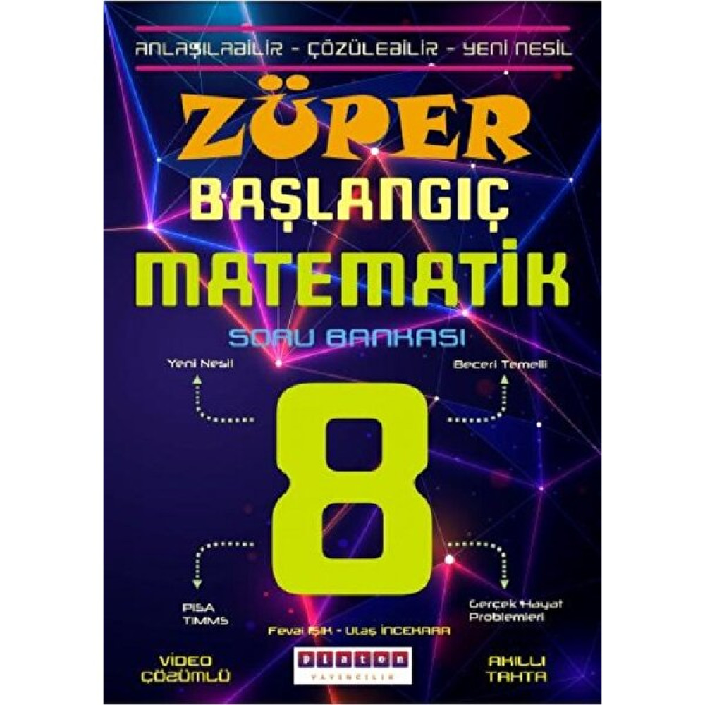 Platon Yayınları 8. Sınıf Züper Başlangıç Matematik Soru Bankası Ders Sınav Kitapları Fiyatı