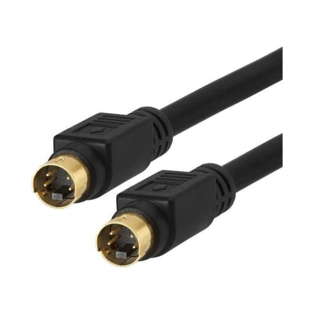 Platoon 10 Metre Minidin Svıdeo 4pin S-Video Kablo Svideo Gold Uç 10 Metre Svideo Kablo HDMI Kablo Fiyatı