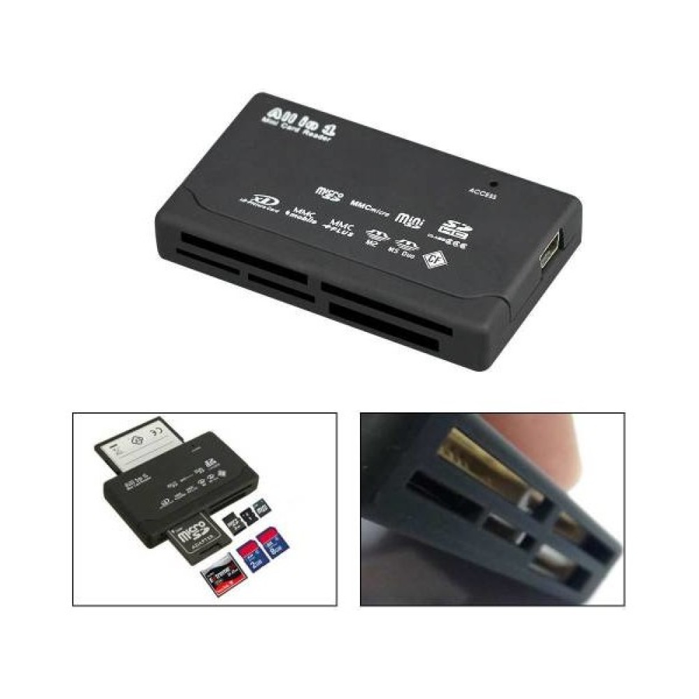 PlatoonÇoklu Kart Okuyucu All In 1 Cf Micro Sd Sd Mini Sd Sd Hc Card Rea Hafıza Kartları Fiyatı