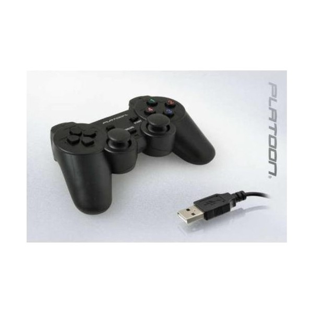Platoonn Platoon PL-2596 Double Shock Titreşimli Analog Pc Oyun Konsolu - Siyah Konsol Aksesuarları Fiyatı