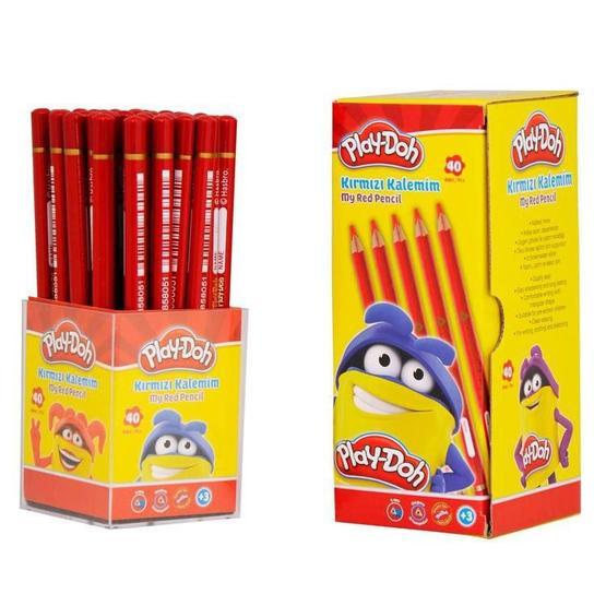 Play Doh 40'lı Stand Kırmızı Kalemim Kurşun (Ahşap) Kalem Fiyatı