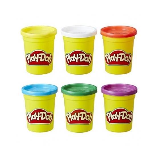 Play-Doh 6'lı Parlak Renkler Oyun Hamuru