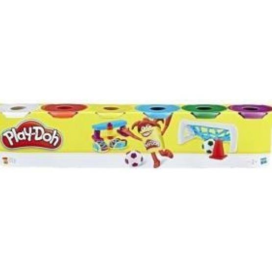 Play-Doh 6'lı Parlak Renkler Oyun Hamuru