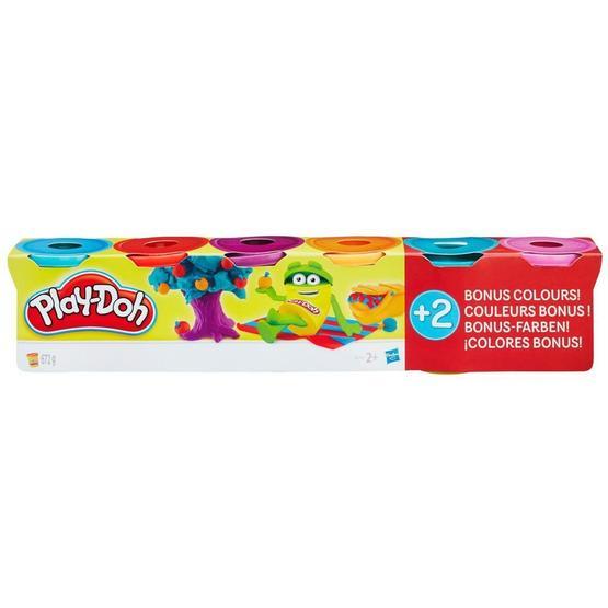 Play-Doh 6'lı Parlak Renkler Oyun Hamuru