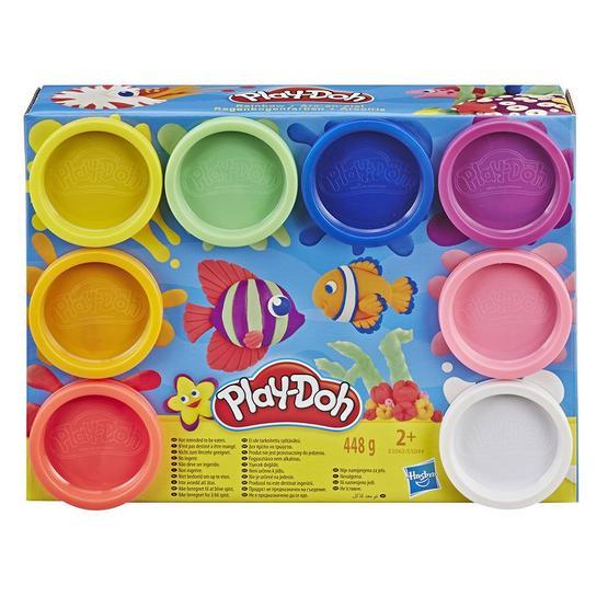 Play Doh E5044-E5062 Gökkuşağı Renkleri 8'li Hamur