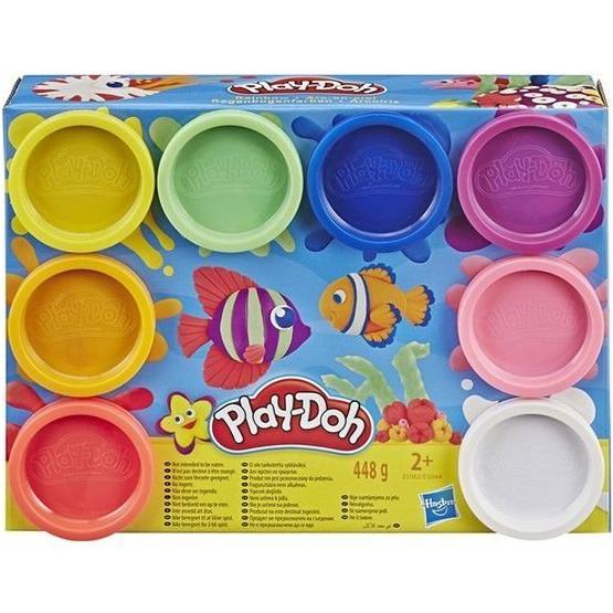 Play Doh E5044-E5062 Gökkuşağı Renkleri 8'li Hamur