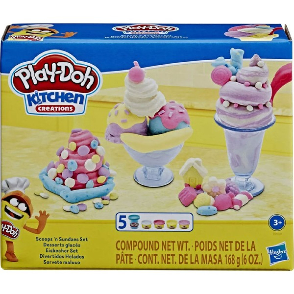 Play-Doh Eğlenceli Mutfağım Oyun Seti Scoops N Sundaes E7253-E7275 Eğitici Oyuncak Fiyatı