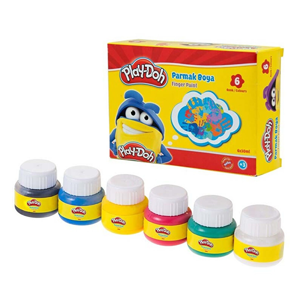 Play-Doh Parmak Boyası 6 Renk 30 Ml Yüz & Parmak Boyası Fiyatı