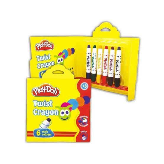 Play-Doh PLAY-CR007 6 Renk Mum Boya Mum Boya Fiyatı