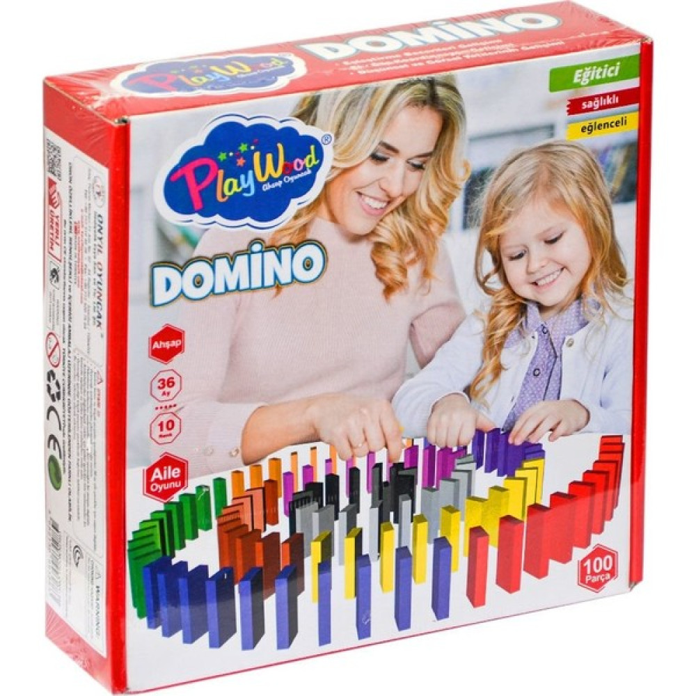 Play Wood ONY-388 Ahşap Domino Oyunu Oyun Takımları Fiyatı