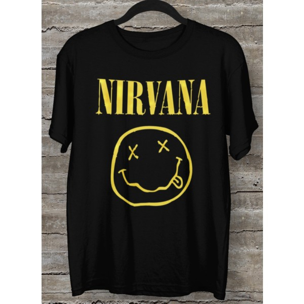 Playback Moda Playbackmoda Nirvana Yazı Baskılı Tişört Erkek T-shirt Fiyatı