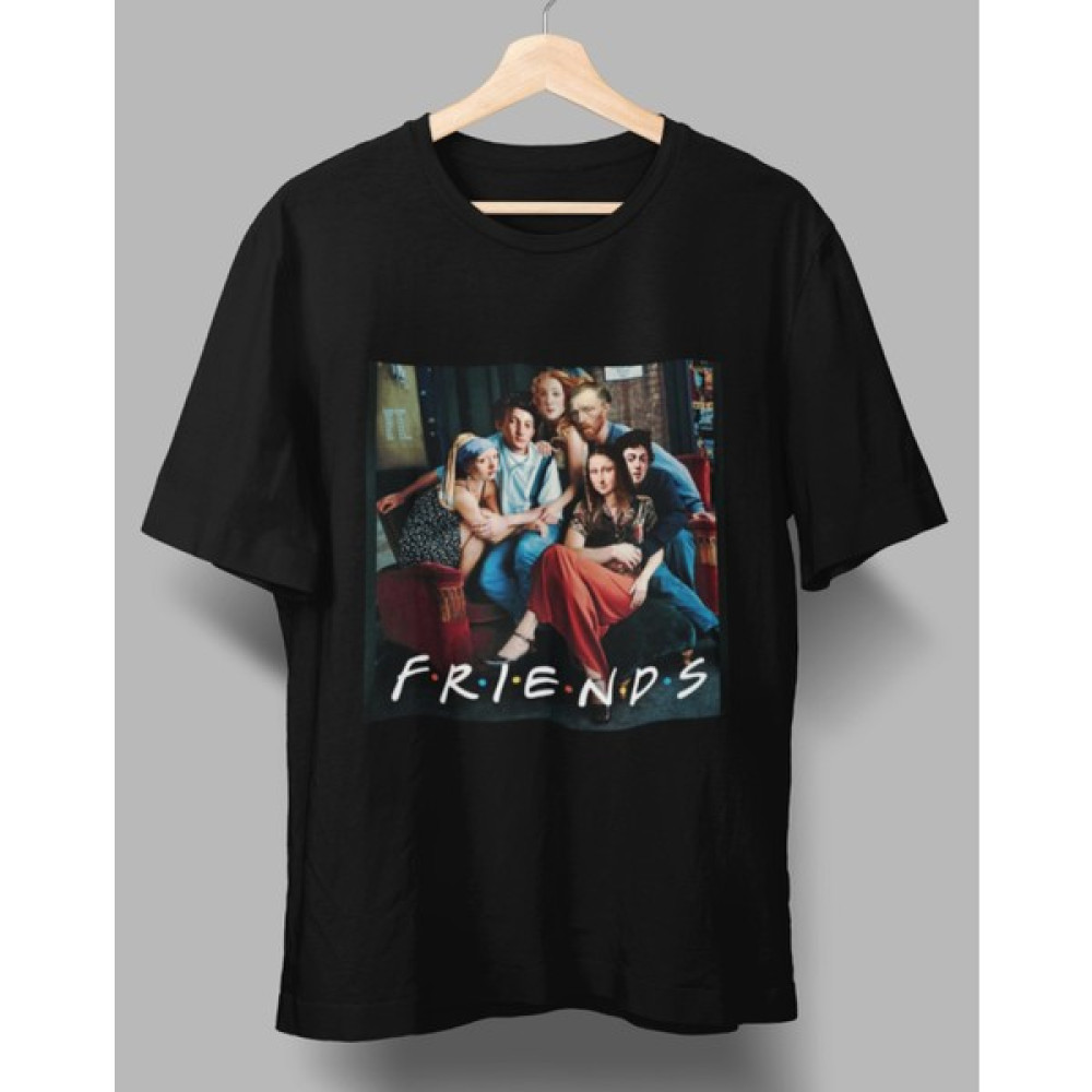 Playbackmoda Moda Tasarım Friends Baskılı Tşört Erkek T-shirt Fiyatı