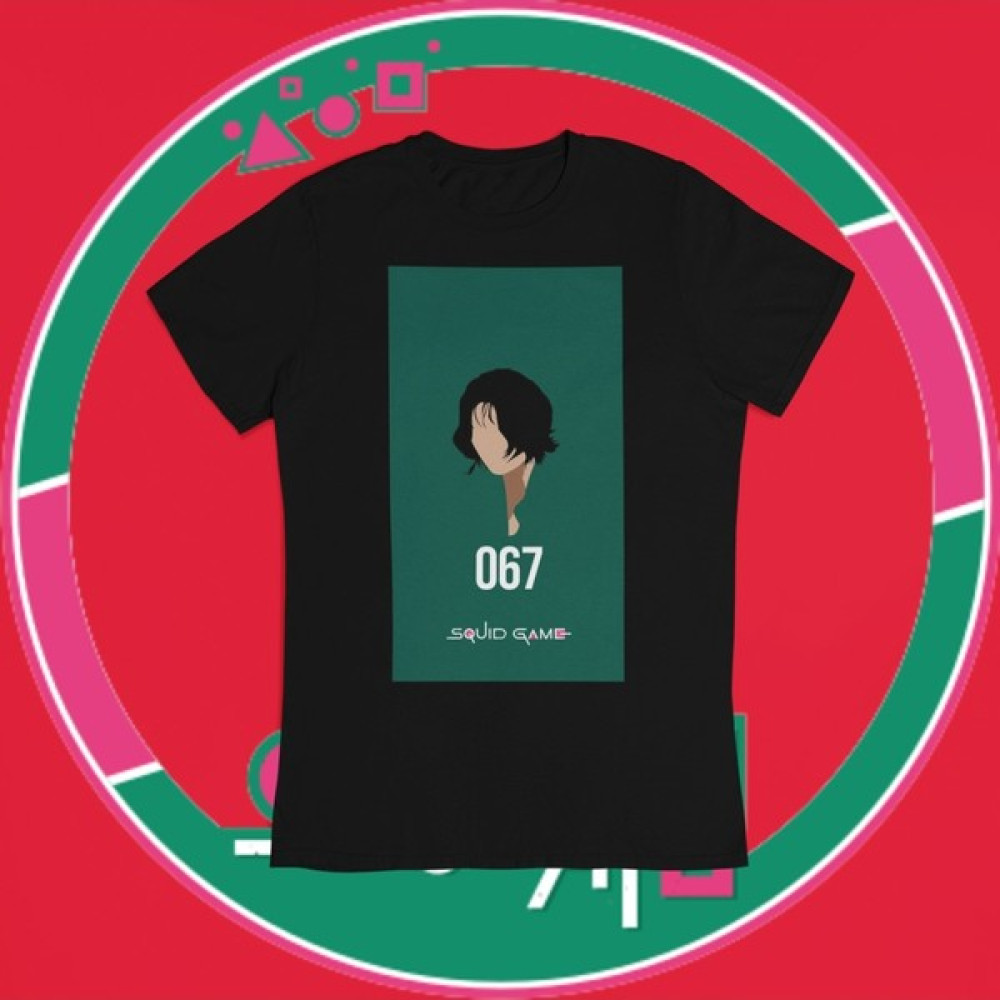 Playbackmoda Squid Game Tasarım Baskılı Tişört Erkek T-shirt Fiyatı