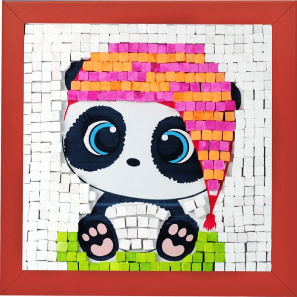 Playever Mozaik Sanat Seti - Panda (Ahşap çerçeveli) Eğitici Oyuncak Fiyatı