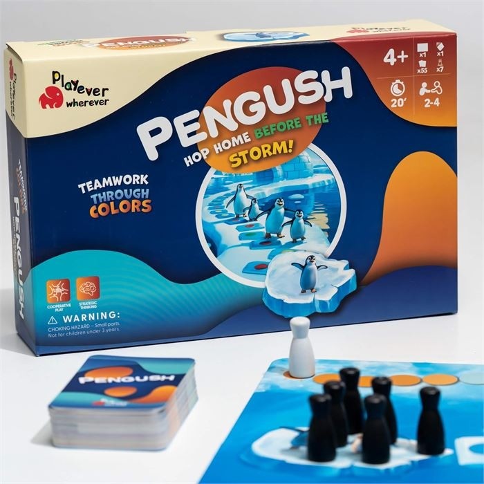 Playever Pengush, Stratejik Düşünmeyi Geliştiren Takım Oyunu (4-7 Yaş) - Renkli Diğer Fiyatı