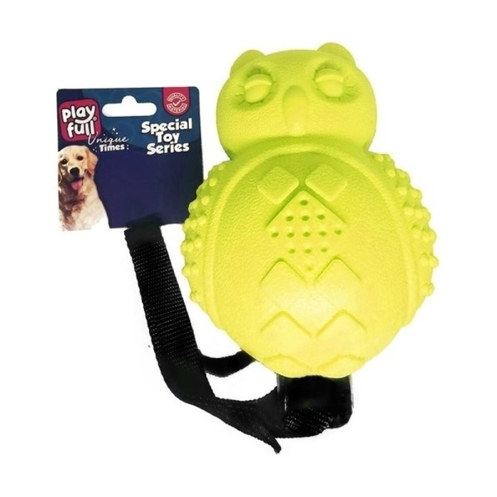 Playfull Sesli Lüx Baykuş Köpek Eğitim Oyuncağı 30X10 cm Sarı Evcil Hayvan Ürünleri Fiyatı