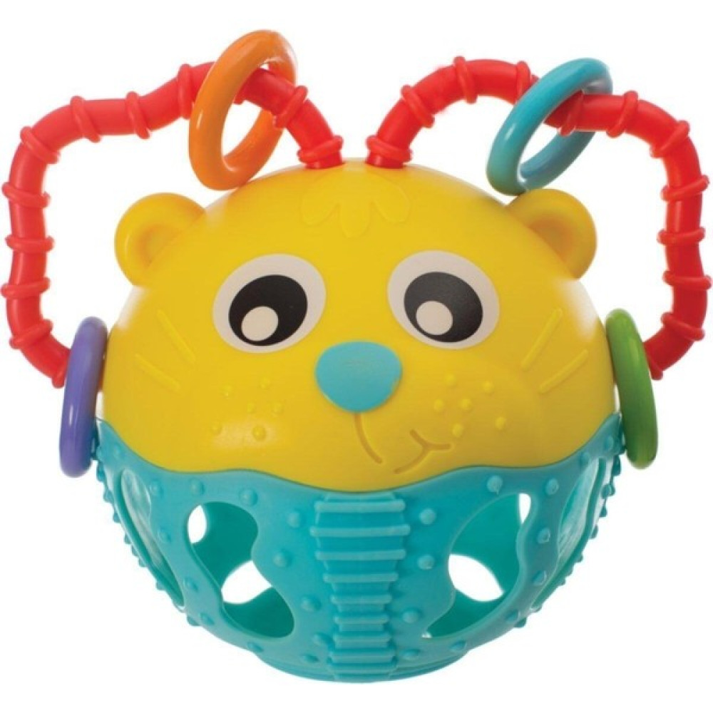 Playgro Çıngıraklı Aktivite Topu Dişlik Aslan 7724 - Renkli Bebek Oyuncakları Fiyatı